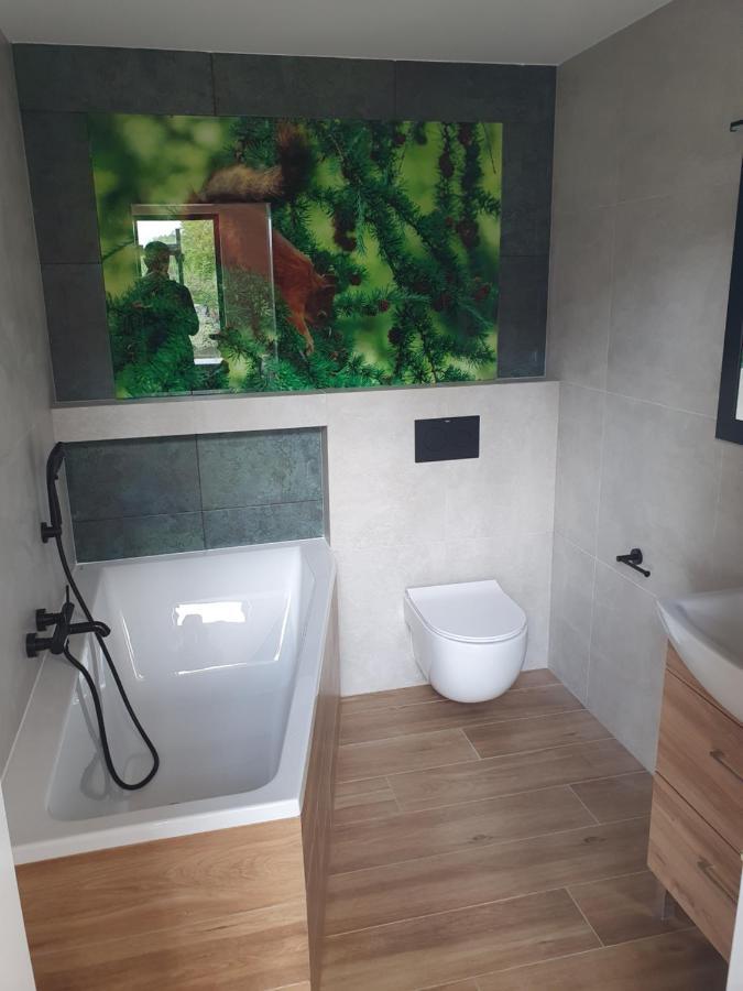 Ostrzycki Las Domki Nad Jeziorem -Balia-Sauna-Prywatny Pomost Pierszczewo Dış mekan fotoğraf