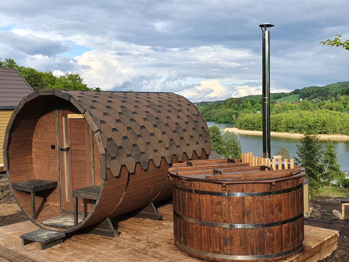 Ostrzycki Las Domki Nad Jeziorem -Balia-Sauna-Prywatny Pomost Pierszczewo Dış mekan fotoğraf