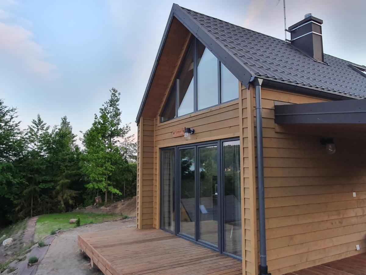 Ostrzycki Las Domki Nad Jeziorem -Balia-Sauna-Prywatny Pomost Pierszczewo Dış mekan fotoğraf