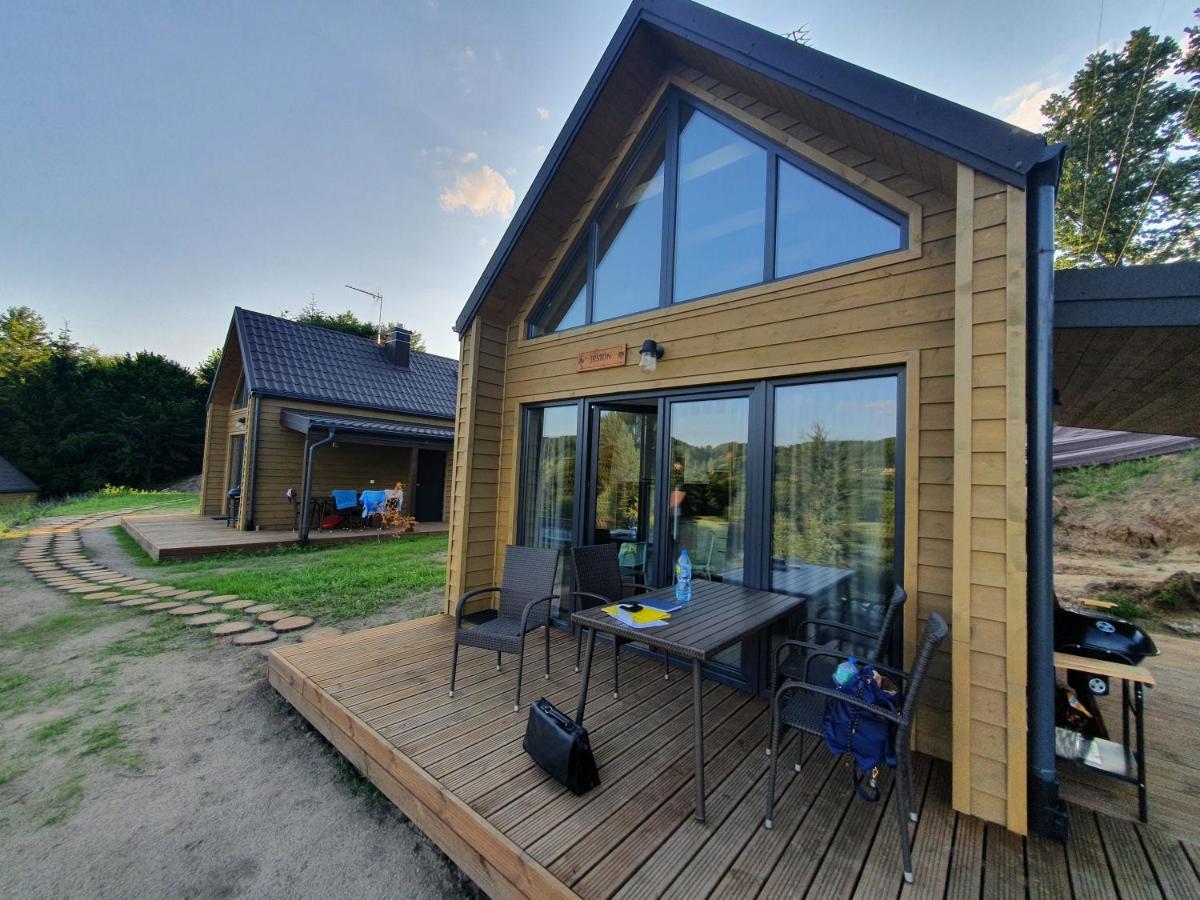 Ostrzycki Las Domki Nad Jeziorem -Balia-Sauna-Prywatny Pomost Pierszczewo Dış mekan fotoğraf