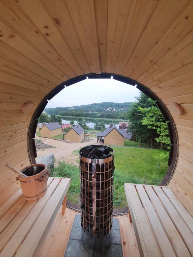 Ostrzycki Las Domki Nad Jeziorem -Balia-Sauna-Prywatny Pomost Pierszczewo Dış mekan fotoğraf