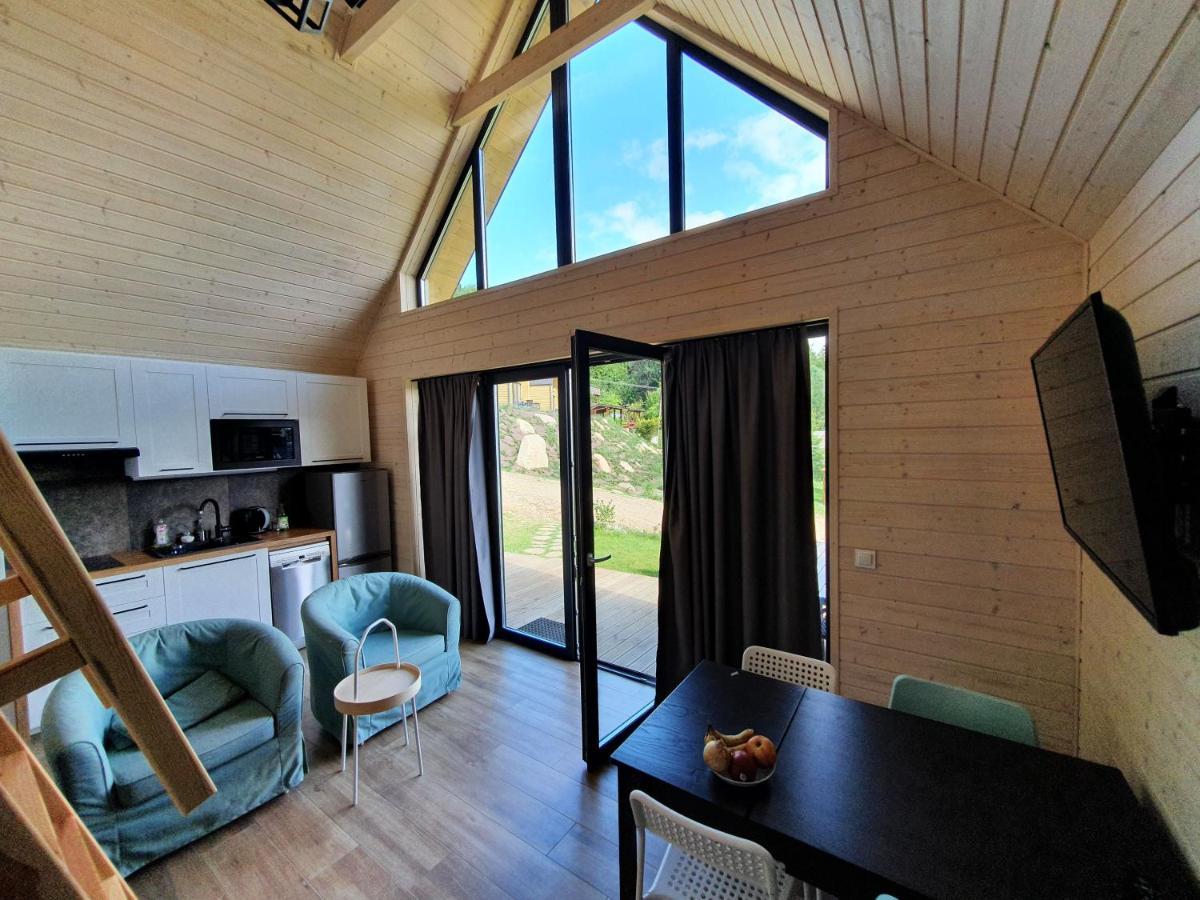 Ostrzycki Las Domki Nad Jeziorem -Balia-Sauna-Prywatny Pomost Pierszczewo Dış mekan fotoğraf