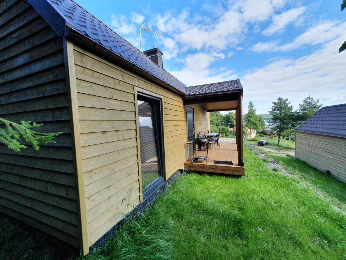 Ostrzycki Las Domki Nad Jeziorem -Balia-Sauna-Prywatny Pomost Pierszczewo Dış mekan fotoğraf