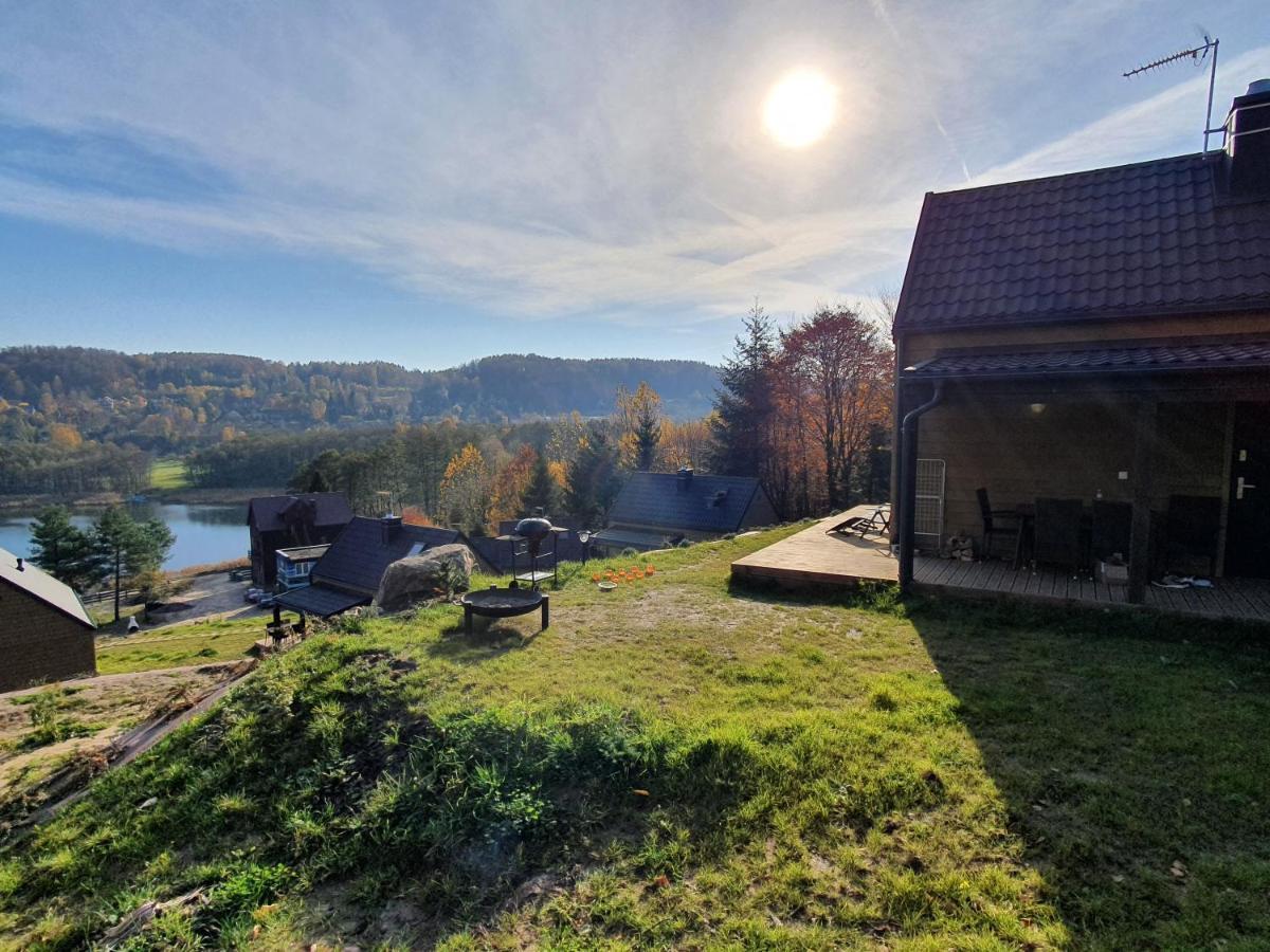 Ostrzycki Las Domki Nad Jeziorem -Balia-Sauna-Prywatny Pomost Pierszczewo Dış mekan fotoğraf