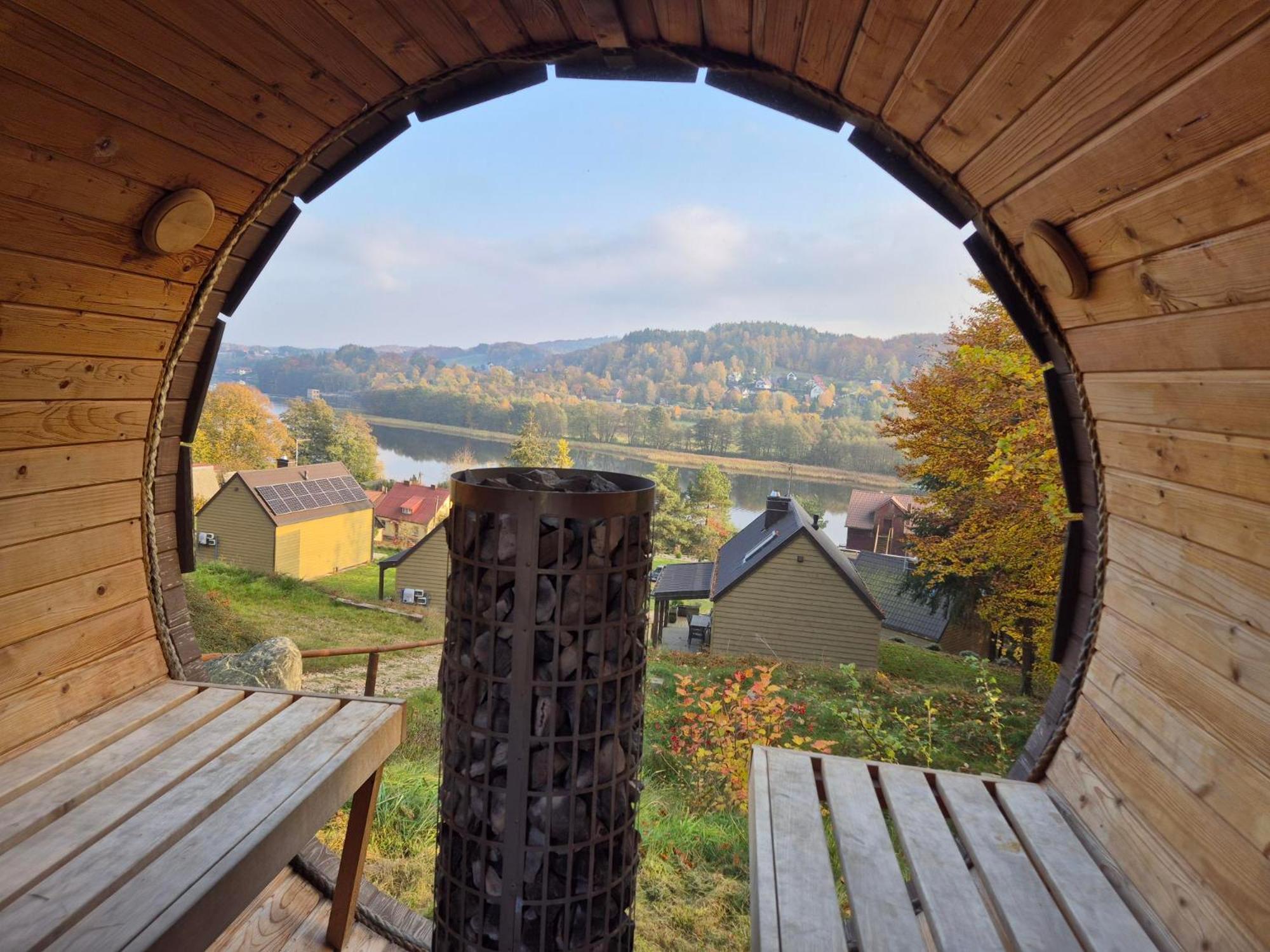 Ostrzycki Las Domki Nad Jeziorem -Balia-Sauna-Prywatny Pomost Pierszczewo Dış mekan fotoğraf